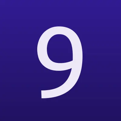 9 ВАЛ, ночной клуб, лого-визитка