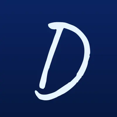 DNS, супермаркет цифровой и бытовой техники, лого-визитка
