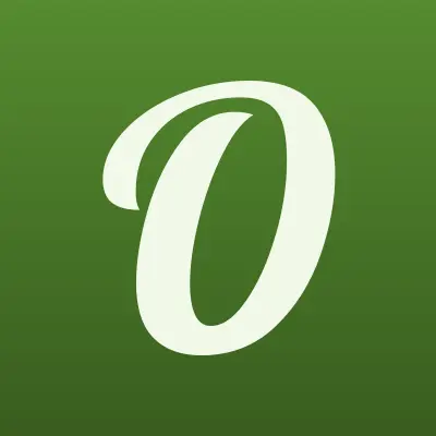 Орхидея, сеть салонов цветов, лого-визитка
