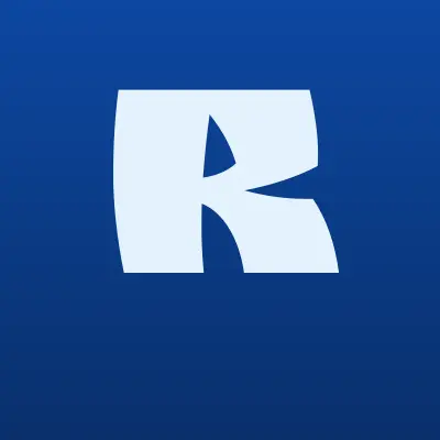 Reebok, магазин спортивных товаров, лого-визитка