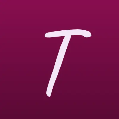 Твой букет, салон цветов, лого-визитка